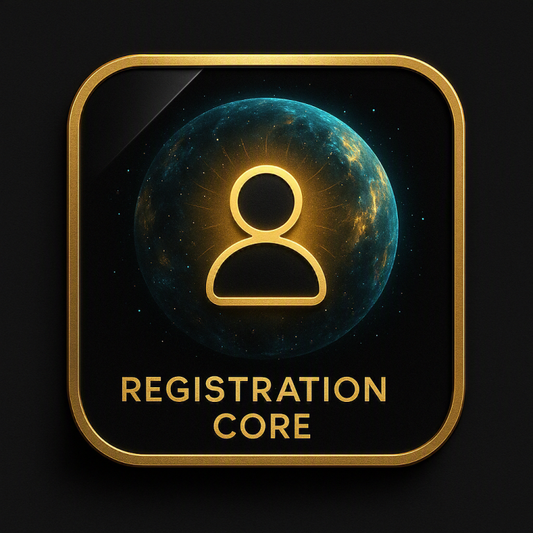 Registration core