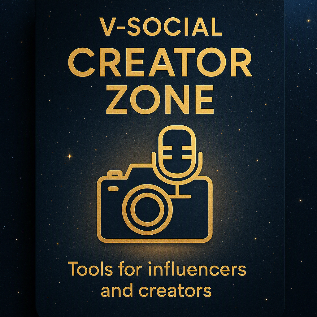 V - Socail Creator Zone